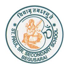ST. PAUL SR. SECONDARY SCHOOL , BEGUSARAI Logo